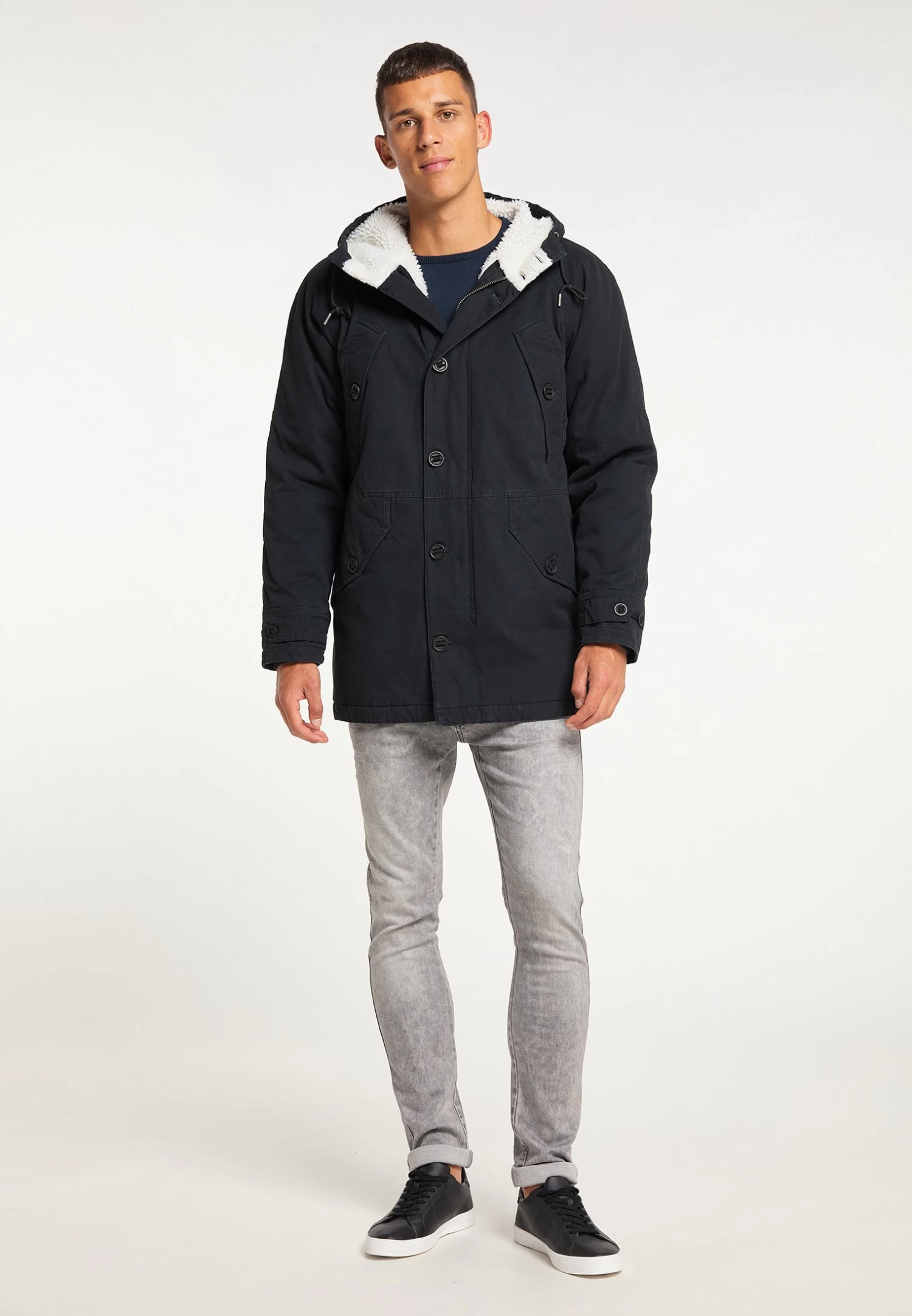 Mo Mimo - Chaqueta De Invierno - Schwarz 4 Mo Mimo - Chaqueta De Invierno - Schwarz - Imagen 2