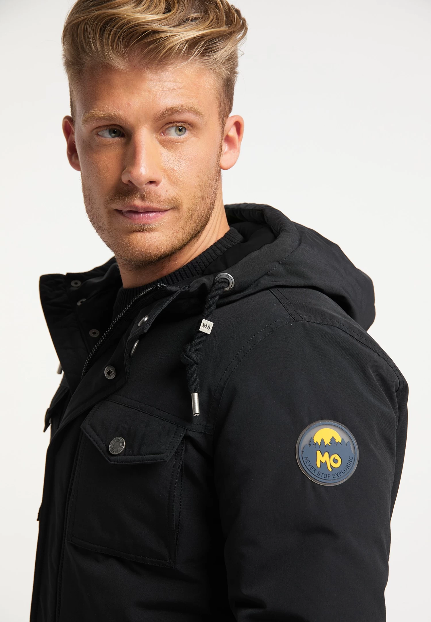 Anorak Alary - Abrigo De Invierno - Schwarz 6 Anorak Alary - Abrigo De Invierno - Schwarz - Imagen 4