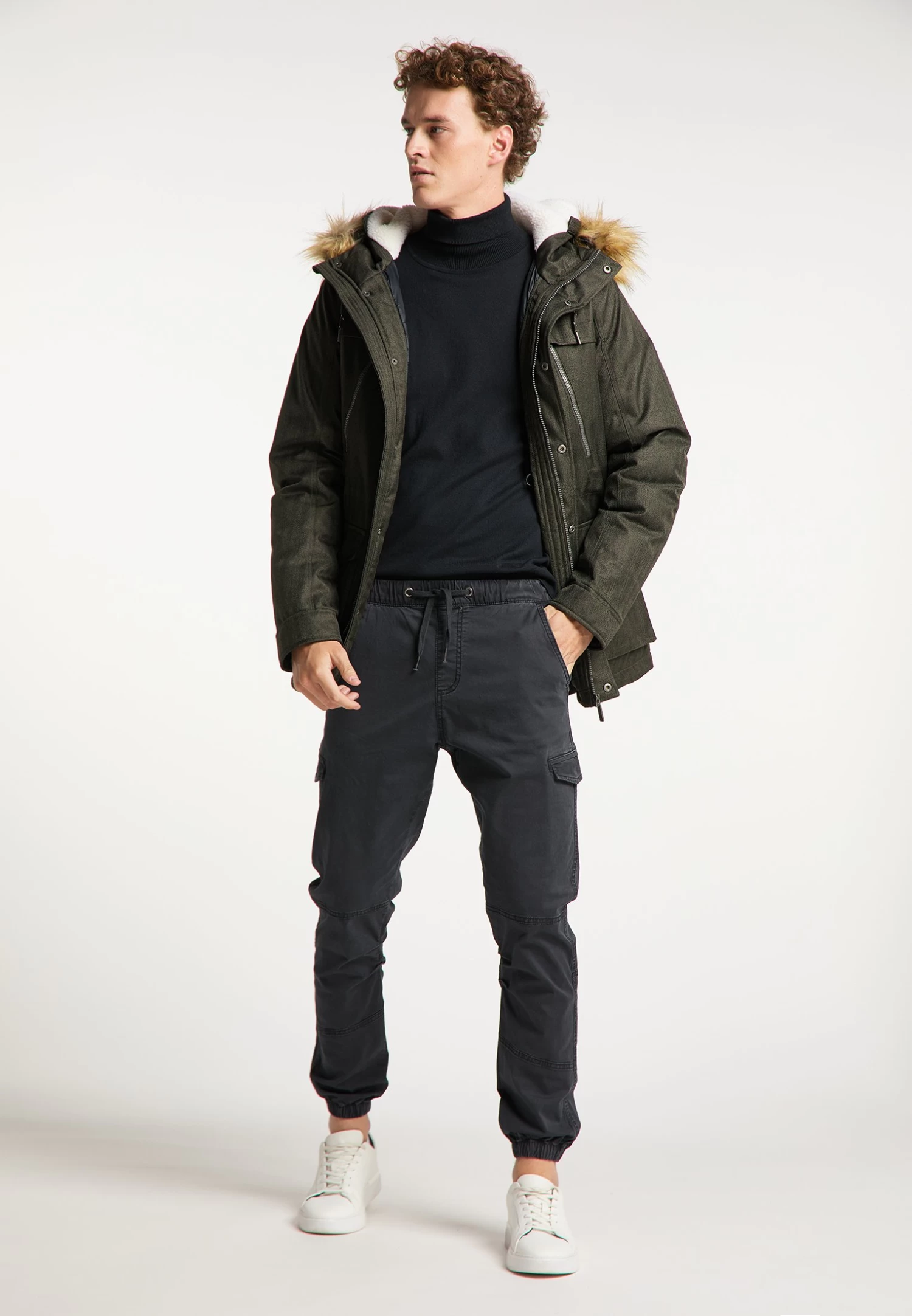 Mimo - Chaqueta De Invierno - Oliv 4 Mimo - Chaqueta De Invierno - Oliv - Imagen 2