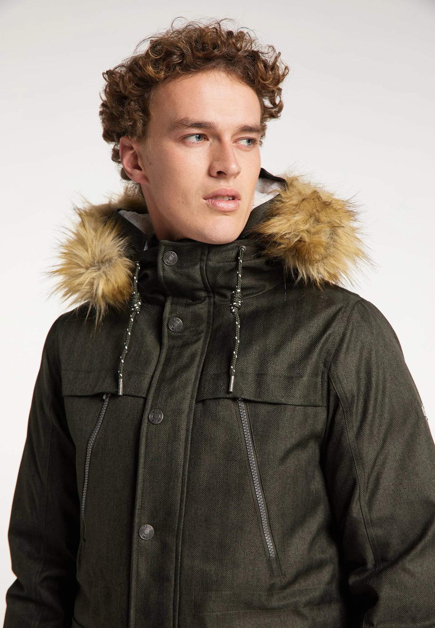 Mimo - Chaqueta De Invierno - Oliv 6 Mimo - Chaqueta De Invierno - Oliv - Imagen 4