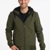 Softshellblouson Alary - Chaqueta Outdoor - Dunkeloliv