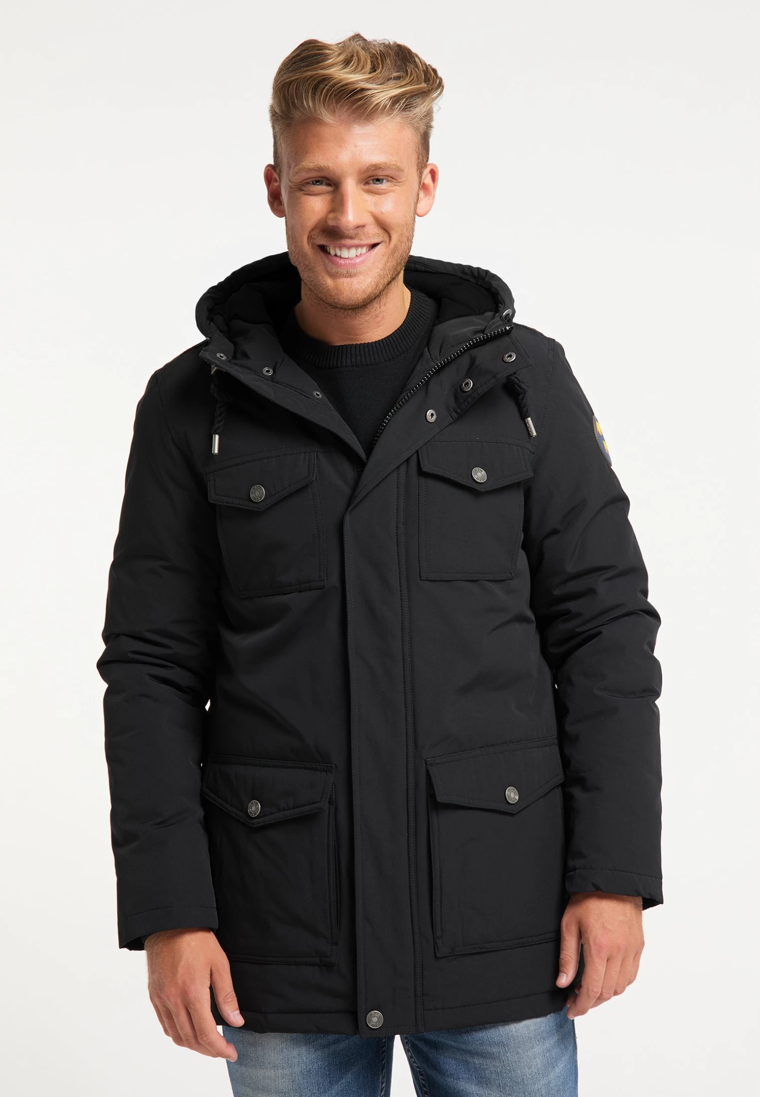 Anorak Alary - Abrigo De Invierno - Schwarz 3 Anorak Alary - Abrigo De Invierno - Schwarz