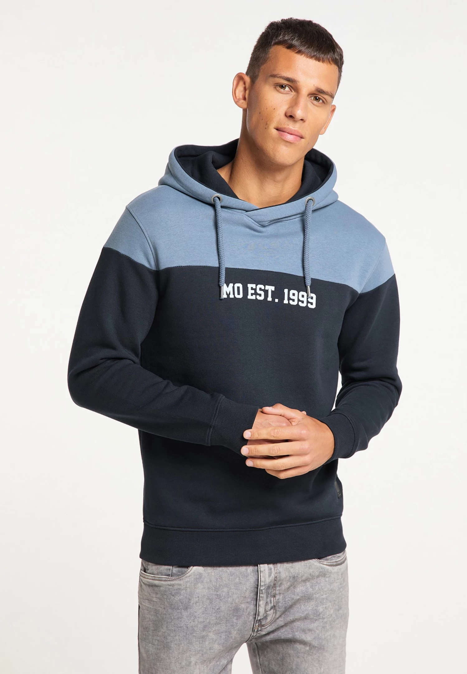 Mo Beach Budz - Jersey Con Capucha - Blue-Grey 3 Mo Beach Budz - Jersey Con Capucha - Blue-Grey